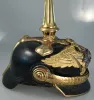 Prussian General Officer Pickelhaube with Original Federbush Visuel 15